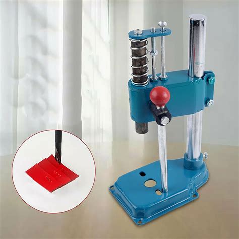 hand operated hole punching machine.